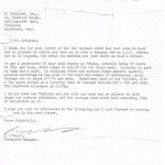 Job offer letter ? 1973