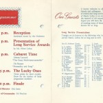 Reunion invitation from 1966