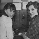 Lebus switchboard operators 1968 ? Pat Bailey and Freda Halberg