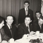 L to R Alfie Boots Bass, Harry Fowler, Mike Winters, Tommy Steele and seated behind - Jess Conrad